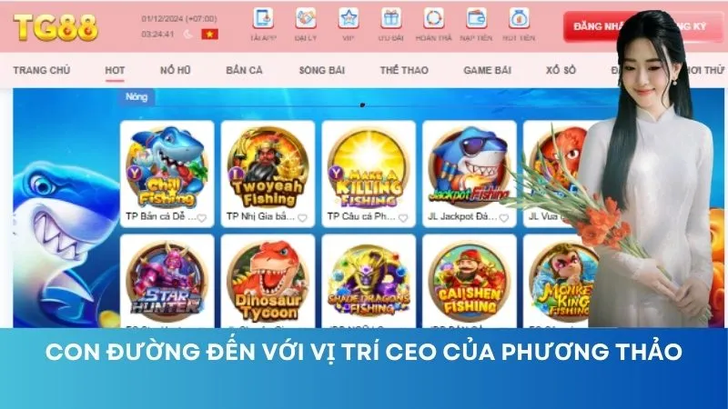 Con đường đến với vị trí CEO của Phương Thảo