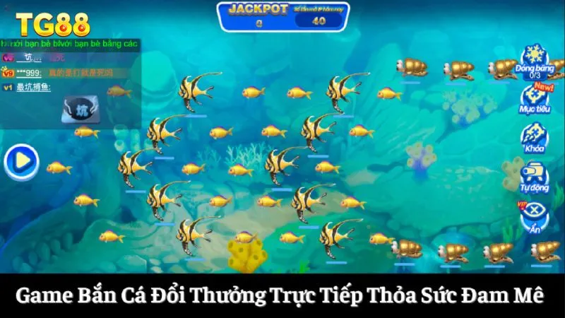 Game bắn cá đổi thưởng trực tiếp