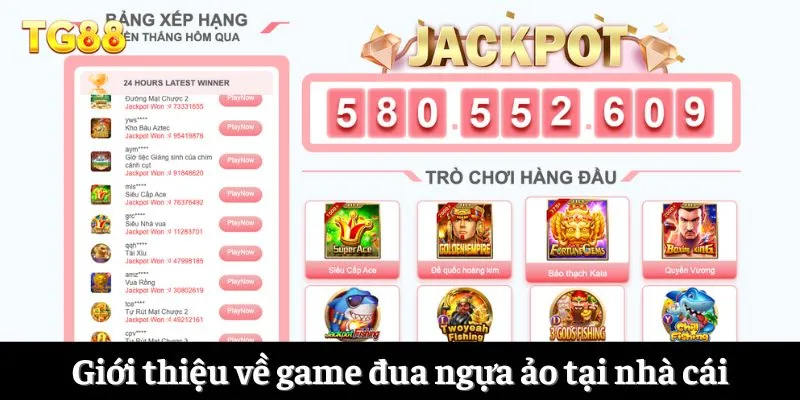 Giới thiệu về game đua ngựa ảo tại nhà cái