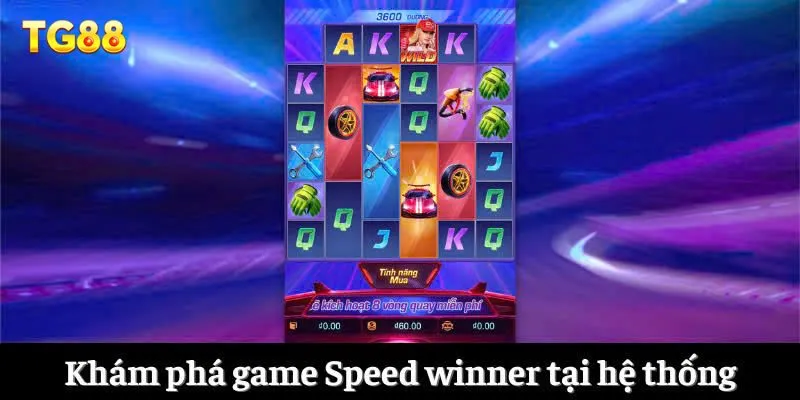 Khám phá game Speed winner tại hệ thống