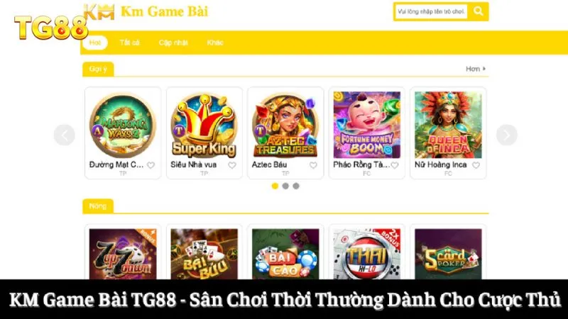 KM game bài