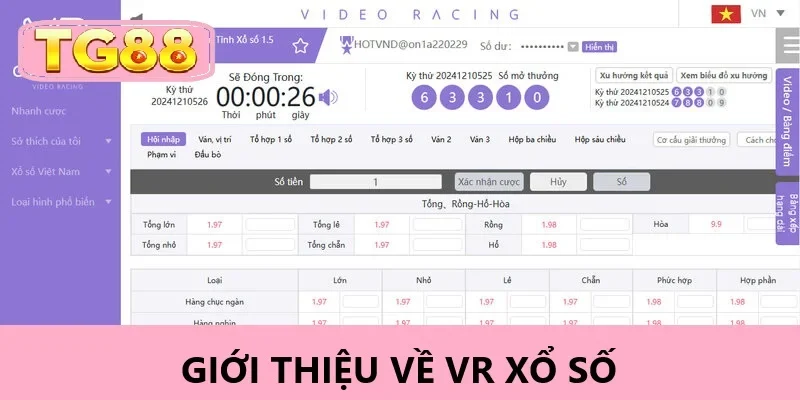 Giới thiệu VR xổ số